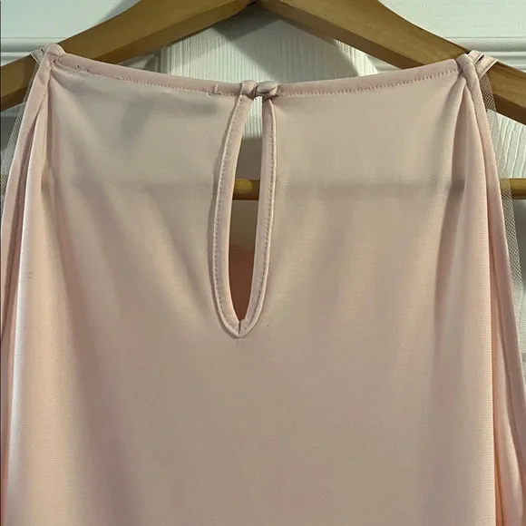 White House Black Market Pink Sequin Halter Top NWT size XS - Picture 5 of 7